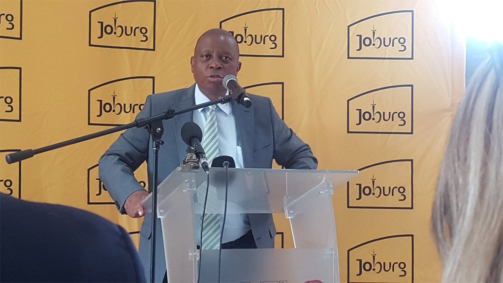 City of Johannesburg Mayor Herman Mashaba