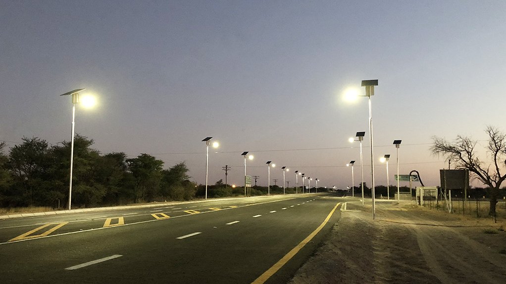 Solar Street Lighting Solution for Mine Intersections