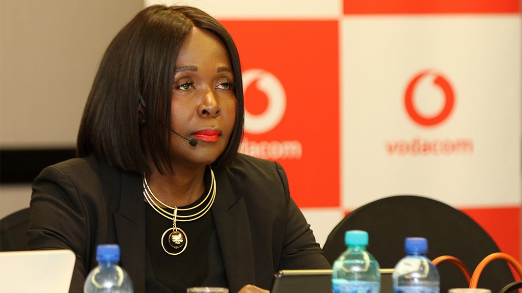 Vodacom business chief sales officer Mickey Mashale
