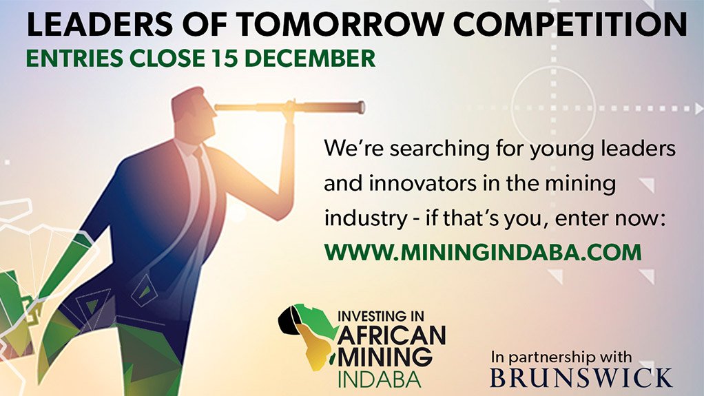 Mining Indaba Leaders of Tomorrow competition to celebrate young leaders and innovators in the mining industry
