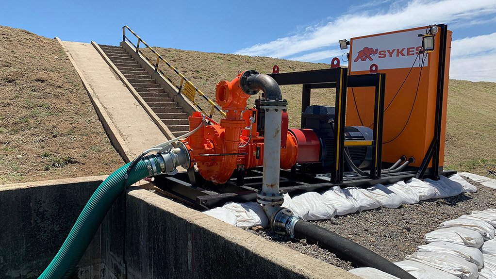 Both companies offer the Sykes range of diesel driven dewatering pumps 