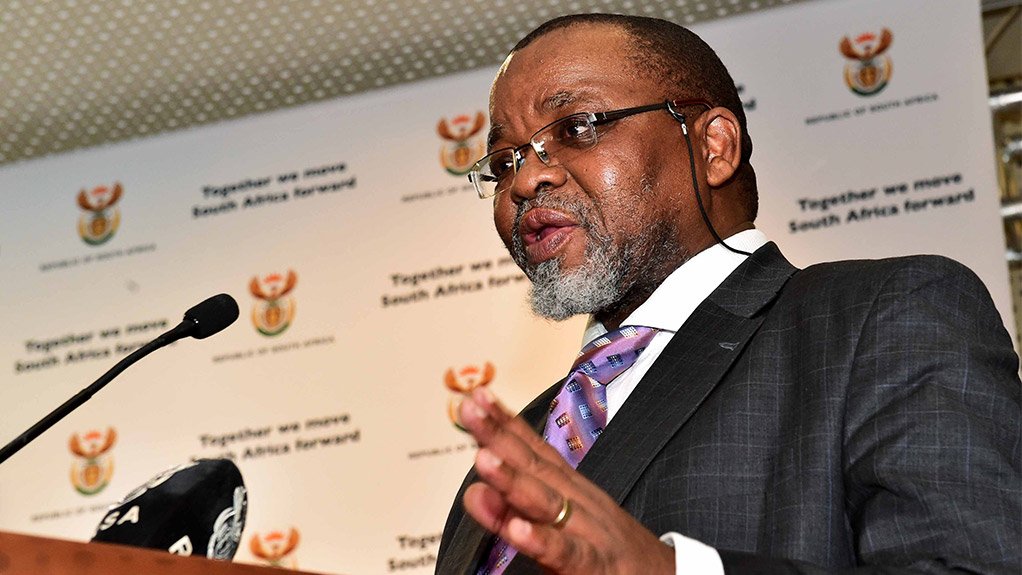 Minister of Mineral Resources, Gwede Mantashe.