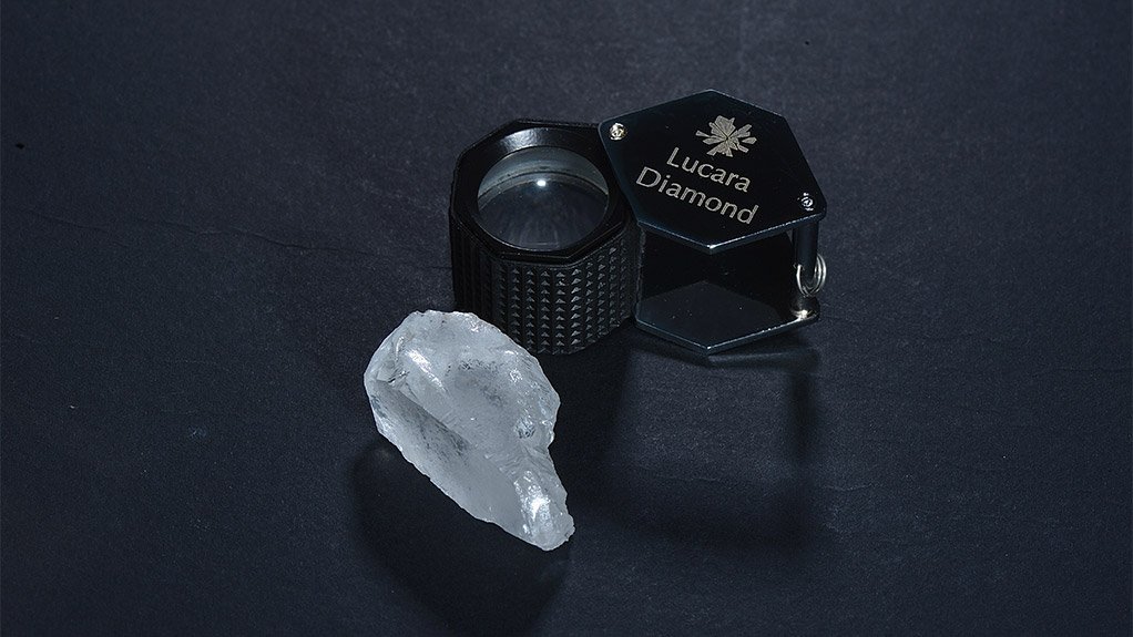 127 ct diamond recovered from Lucara's Karowe mine