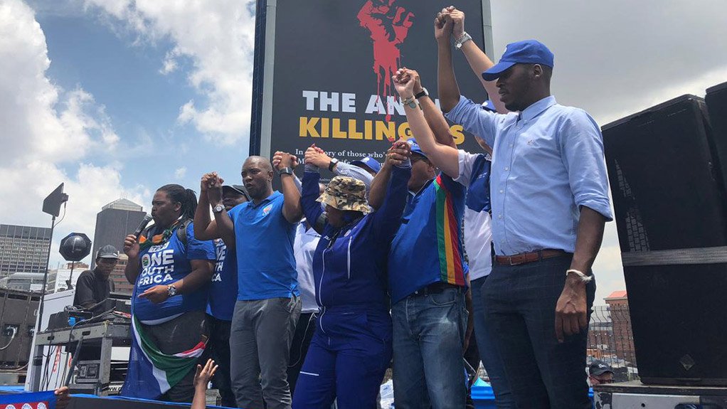 Billboard unveiled, ANC is killing us, says DA