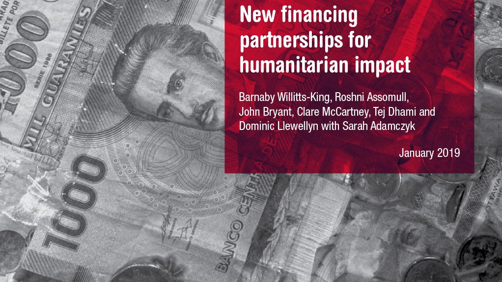 New financing partnerships for humanitarian impact