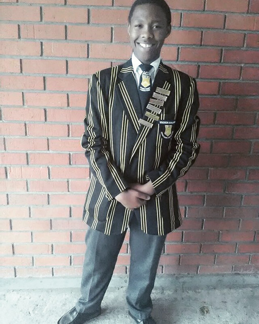 KwaNobuhle matric tops his Engen Maths and Science class 