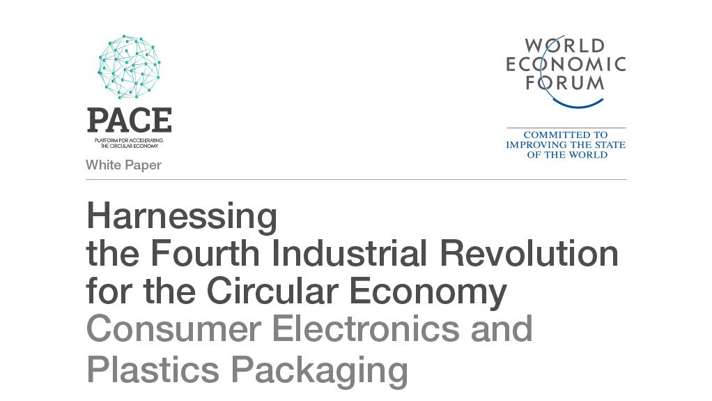 Harnessing the Fourth Industrial Revolution for the Circular Economy: Consumer Electronics and Plastics Packaging