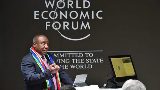 Ramaphosa's 'nine lost years' speech impresses Old Mutual CEO at Davos