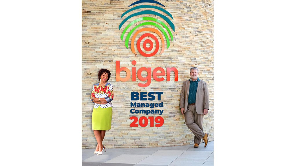 Bigen – Top Honours as Best Managed Company!