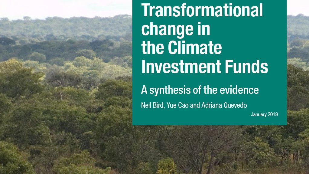 Transformational change in the Climate Investment Funds: a synthesis of the evidence