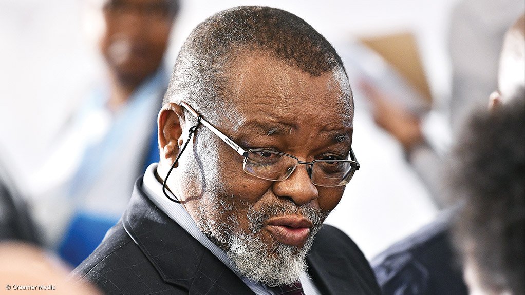 Mineral Resources Minister Gwede Mantashe