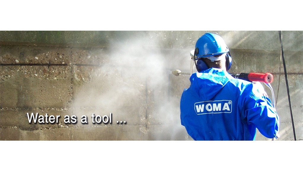 WOMA and Parker has more than 50 years of experience with water blasting