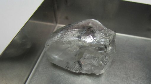 Recovery Of 70 Carat White Gem Diamond