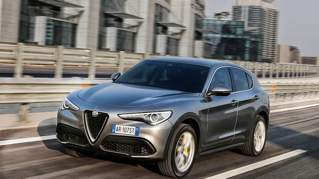 The Alfa Romeo Stelvio, which is also a 2019 Car of the Year finalist