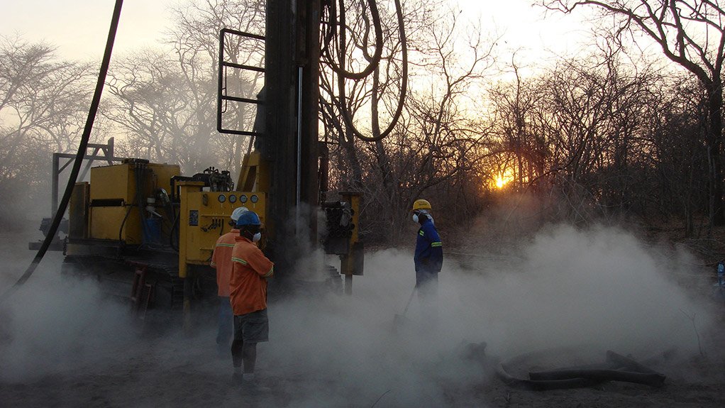 Kibo's drilling at the Mbeya coal-to-power project, in Tanzania