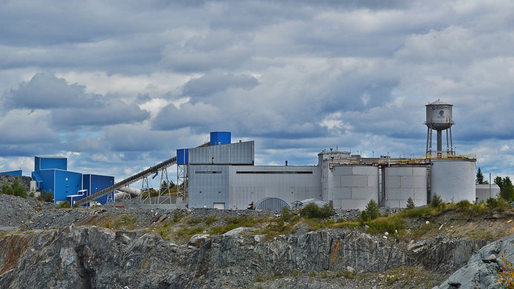 The Lamaque mill, in Canada.