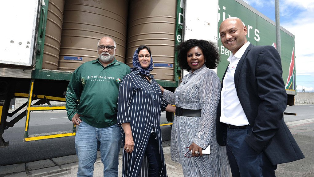 Engen partners with Gift of The Givers to assist drought-stricken Makhanda community