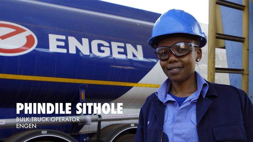 Engen celebrates women truck drivers this International Women's Day