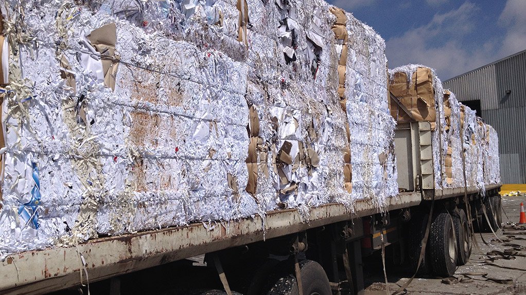 PAPER BALES
Pamsa drives paper recovery through its recycling arm, RecyclePaperZA

