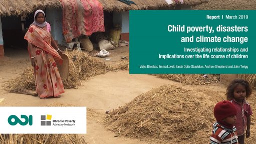 Child poverty, disasters and climate change: investigating relationships and implications over the life course of children