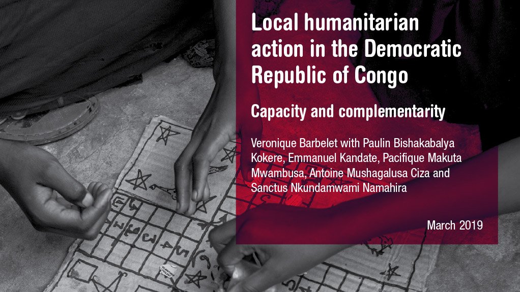 Local humanitarian action in the Democratic Republic of Congo: capacity and complementarity