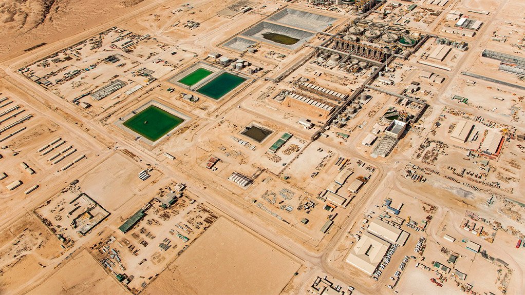 HUSAB MINE
The Husab uranium mine is expected to ramp up to near-full operational capacity by the end of this year
