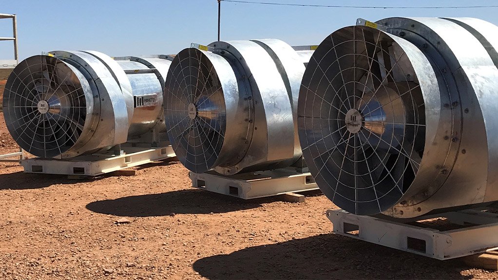 I’M A FAN
The newly launched secondary mine ventilation fan cuts costs of underground operations
