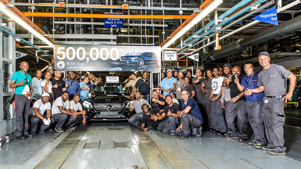 Mercedes-Benz South Africa produces 500 000th W205 C-Class