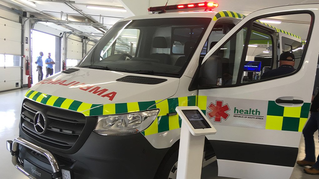 The new Sprinter as an ambulance