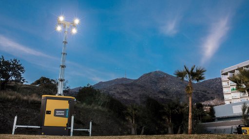 Bright solutions: Atlas Copco proudly introduces its first battery-powered LED light towers
