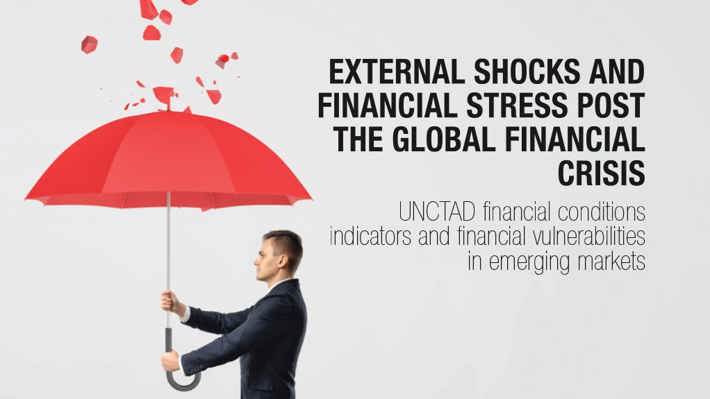External shocks and financial stress post the global financial crisis
