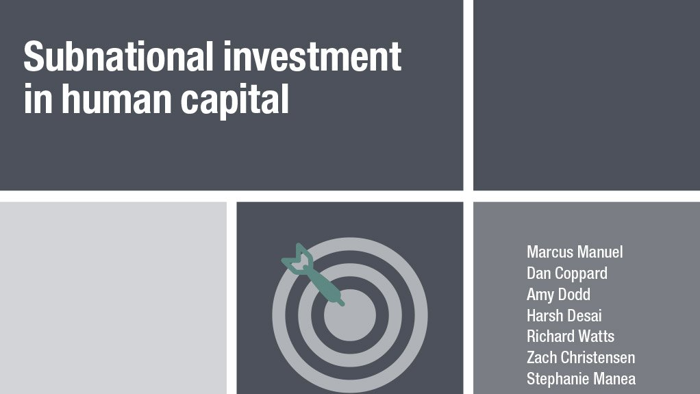 Subnational investment in human capital