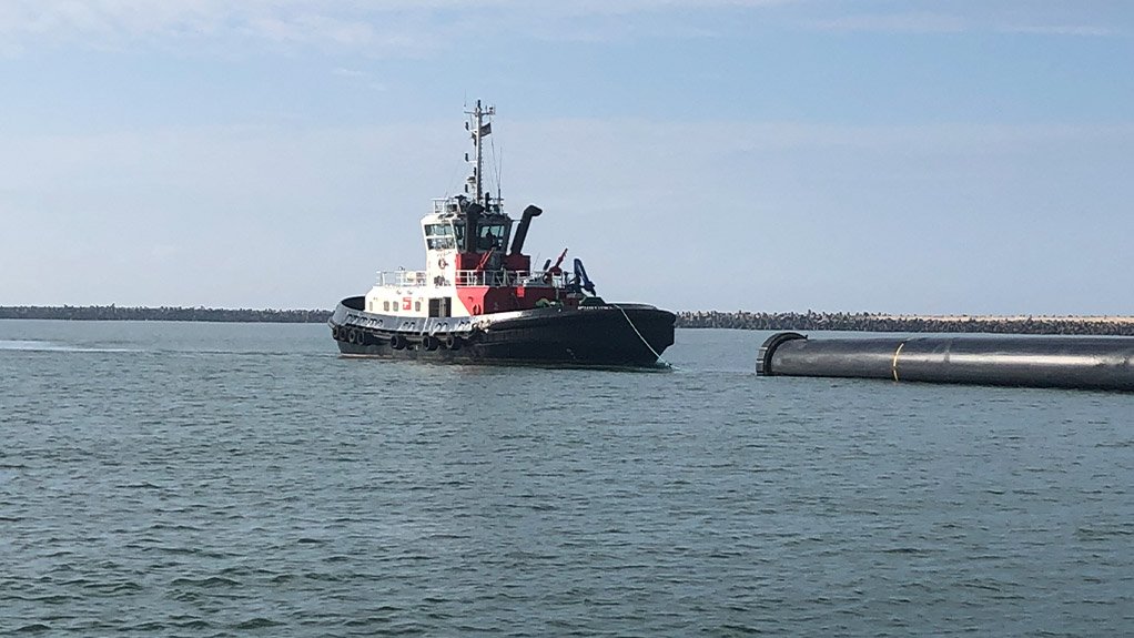TNPA provides emergency assistance to pipe-towing tug