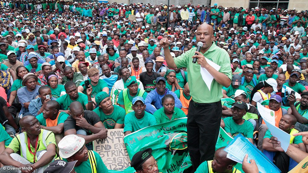 Amcu leader Joseph Mathunjwa