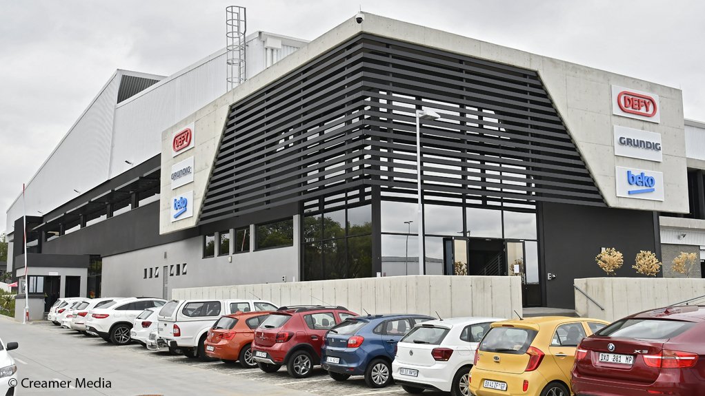 Home appliance manufacturer Defy's Midrand facility