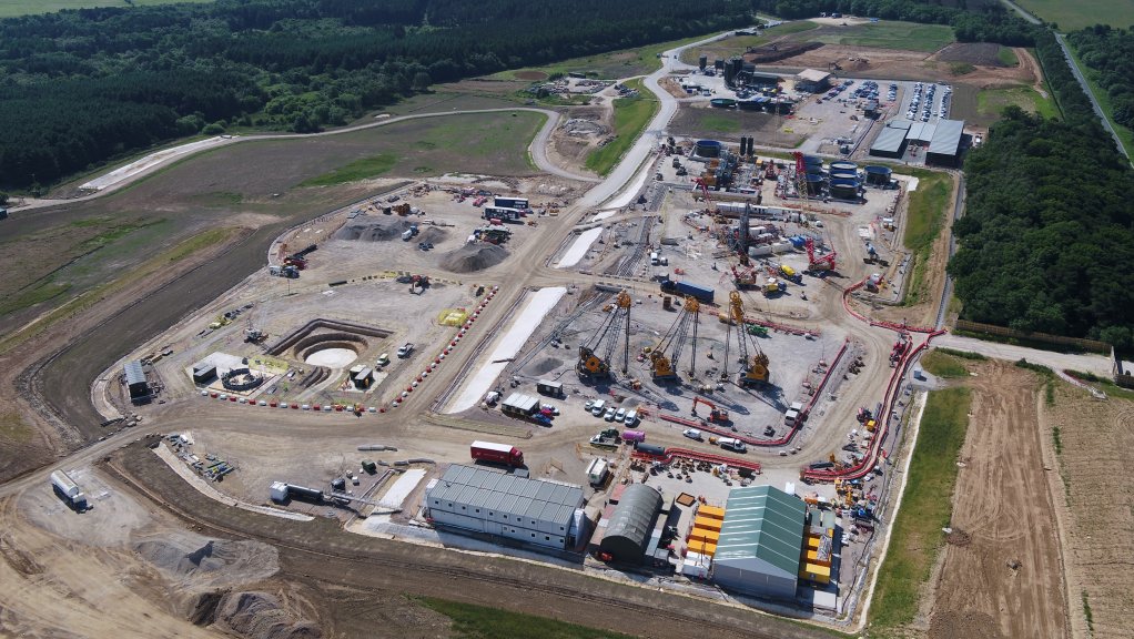 A July 2018 photo of the Woodsmith mine site.