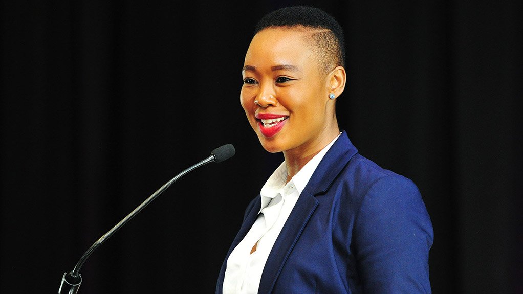 Minister of Communications, Stella Ndabeni