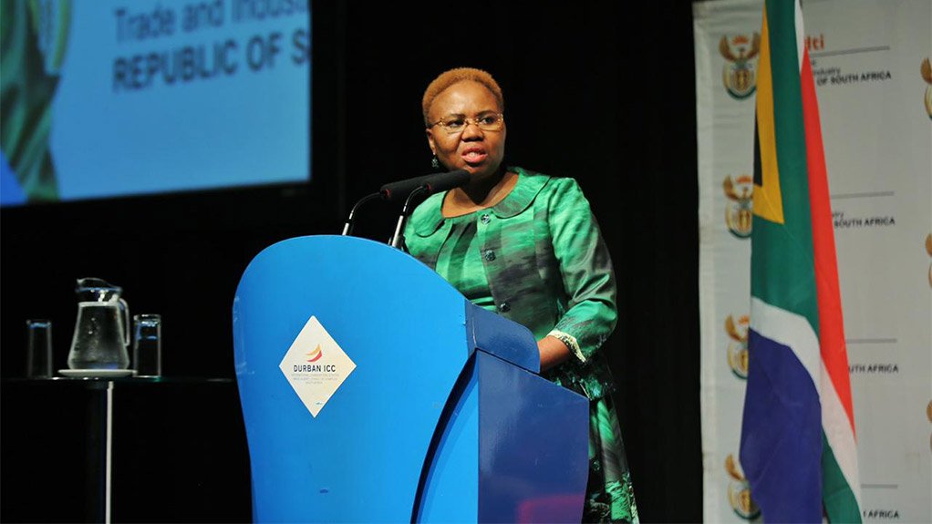 Small Business Development Minister Lindiwe Zulu