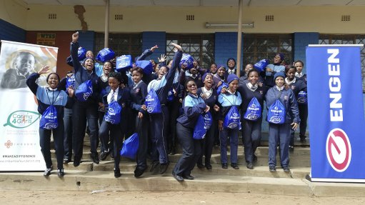 Engen supports Caring4Girls at Tswelelopele High School
