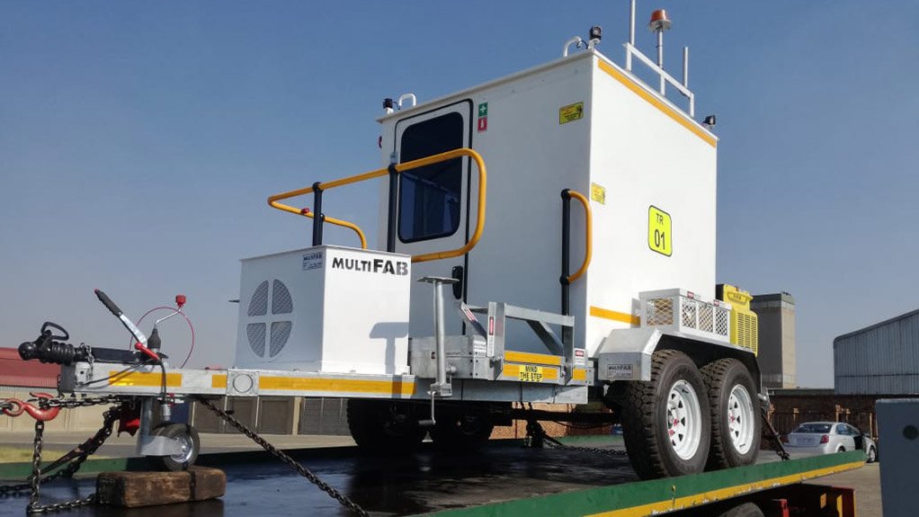 A FIRST OF MANY MultiFAB Engineering has manufactured three mobile operator stations for the Orapa diamond mine in Botswana 