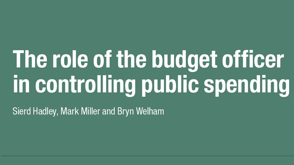  The role of the budget officer in controlling public spending