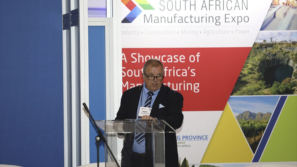 South African Capital Equipment Export Council CEO Eric Bruggeman