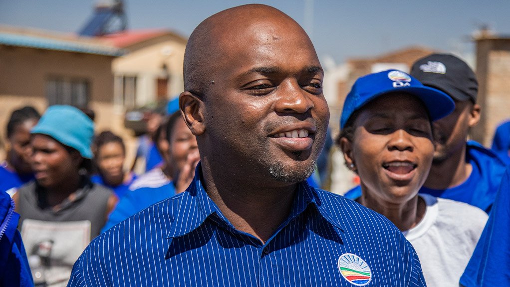 Newly elected DA Caucus Leader Solly Msimanga