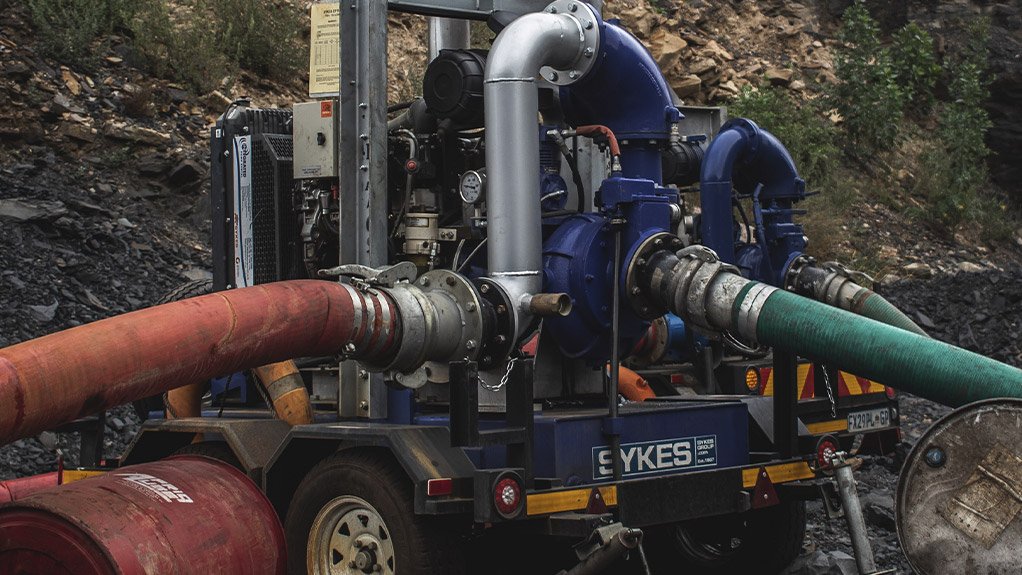 SYKED UP
Integrated Pump Rental’s diesel-driven Sykes units offer pumping capabilities of up to 1 130 ℓ/s and maximum heads of up to 208 m
