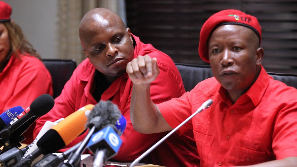 EFF's Floyd Shivambu & Julius Malema 