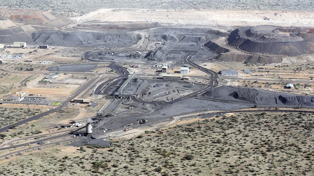 Another view of the Tshipi Borwa manganese mine.