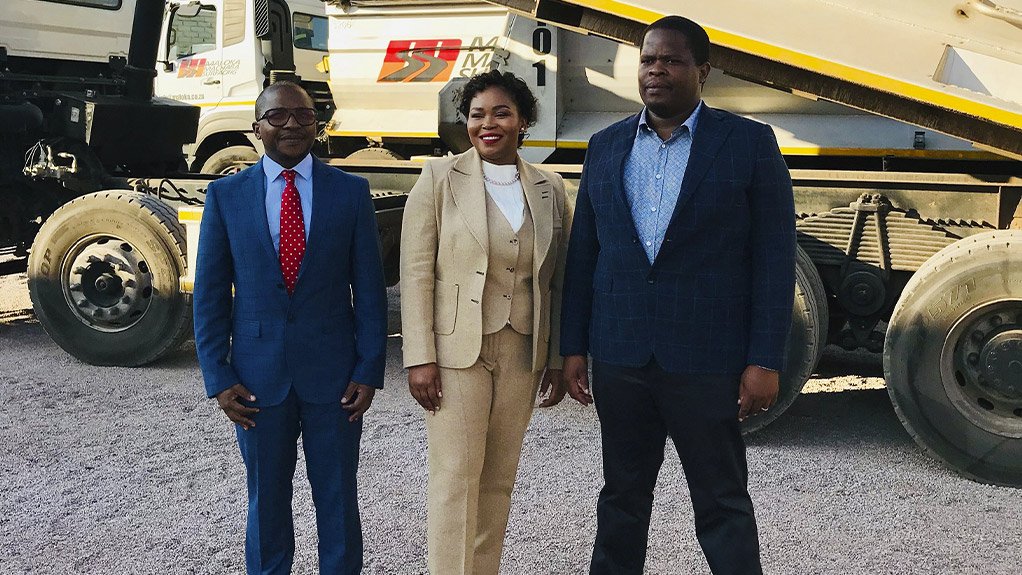 Limpopo Regional Manager at IDC, Kgampi Bapela, Kate Machaba and Matshela Maloka