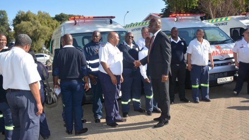 Northern Cape Premier Saul keeps his promise, buys ambulances instead of cars for MECs