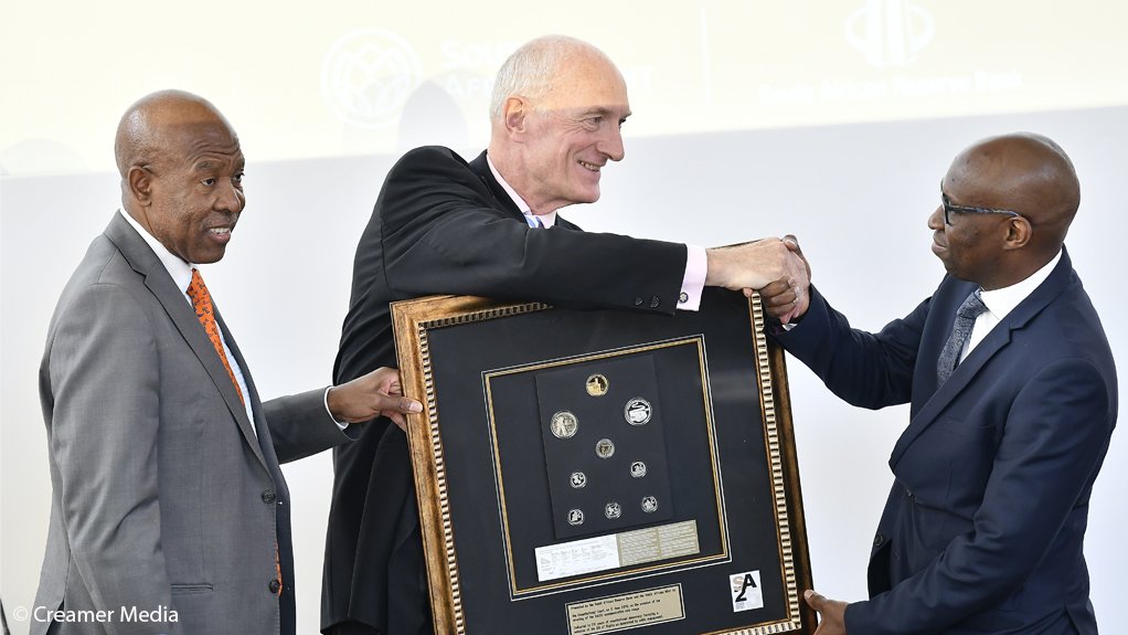Commemorative coin series launched to celebrate South Africa's 25