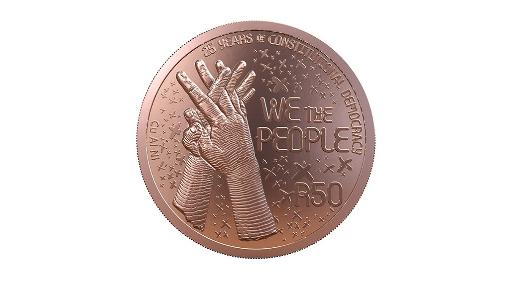 Commemorative coin series launched to celebrate South Africa’s 25 years of democracy